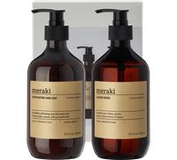 Meraki Gift Box Northern Dawn Exfoliating Hand Soap & Blossom Breeze Dish Wash 490 ml + 490 ml