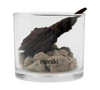 Meraki Meraki diffuser lava stone and wood Black