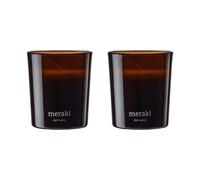Meraki - Scented Candle 2-pack, Dark wood