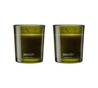Meraki Meraki scented candles 12 hours 2-pack Lavender rain