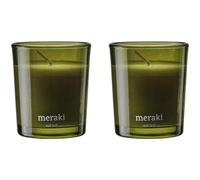 Meraki - Scented Candle 2-pack, Oud leaf