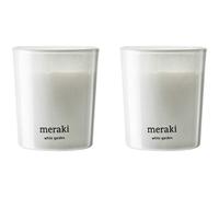 Meraki - Scented Candle 2-pack, White garden