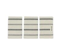 Meraki True washcloth 3 pieces Off-White-black