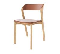 Merano Dining Chair With Upholstered Seat & Back Natural/Prescott 223