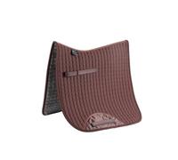 Merauno Cotton Saddle Pad, GP Universal, Soft, Durable, Premium Quality, Classic Jumping Saddle Cloth, Breathable, Easy to Clean, Versatile, Brown