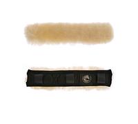 Merauno® Lamb wool Neck Protector - Horses Neck Guard Made of Real wool for Headpiece, Bridle and Headpiece & Bridle Protection for Straps and Chain, 3 Sizes (14 cm/28 cm/32 cm)