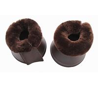 Merauno Sheep wool Over Reach Boots Bell boots Jumping Boots Genuine Sheep wool Upper Rim Artificial Leather Neoprene Down Soft Shock Absorption