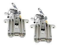 Merautop SJ 2pcs Brake Caliper Rear Right Replacement for A3 2003-2015 Altea 2004-2015 Golf 2003-2016 Leon 2005-2013 Car Accessories Part# 1K0615424A 1K0615424D