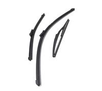 Merautop SJ 3 Pcs Front and Rear Windscreen Window Wiper Blade Set 26 "+ 17" + 14" Replacement for Focus MK2 2004-2012