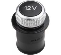 Merautop SJ Car Cigarette Lighter Dust Cover 12 V Cigarette Lighter Plug Replacement for A3 A4 A5 A6L Q3 Q5 RS7 4H0919311 8W0919311