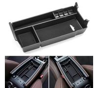 Merautop SJ Centre Console Storage Box Replacement for A-Class B-Class GLB Class CLA Class GLA Class EQA EQB Centre Armrest Secondary Storage Box ABS Storage Insert Interior Organiser with Coin Holder