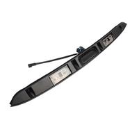 Merautop SJ Handle Strip with Button, Tailgate Black Replacement for 3 Series E46 1998-2005 Car Accessories Part# 51137171699 51137170966