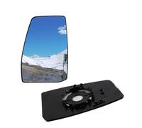 Merautop SJ Left Side Door Wing Mirror Glass Heated Replacement for Transit Custom 2012 - ... Car Accessories Part# BK2117K741BB 1766587 BK21-17K741-BB 1809085 2013068