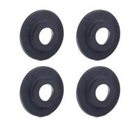 Merautop SJ Pack of 4 Spring Plate Stop, Spring Cap, for Rear Axle Left, Rear Axle Right, Upper Replacement for A1 A3 TT Q3 Golf VI Altea 5P1 Car Accessories Part # 1K0512149B 1K0512297C