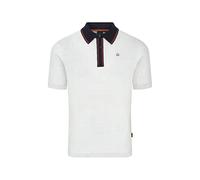 Merc Ansty Men's Polo Sweater, Vanilla, M