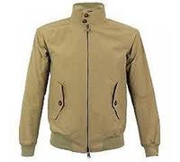 Merc London Vintage Retro Harrington Jacket Tan XLarge