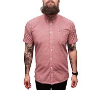 Merc Men`s Terry Red Gingham Shirts (Large)