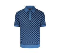 Merc Men's Ambrose Polo Sweater, Petrol Blue, L