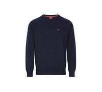 merc Men's Conrad Wool Blend Sweater Pullover, Navy, L