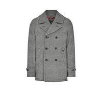 Merc of London Men's FAIRFORD Pea Coat, Check,