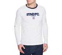 Merc of London Men's Fight, T-Shirt, White (White), S
