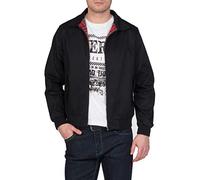 Merc of London Men's Harrington Jacket Black, X-Large