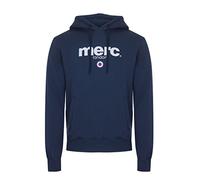 Merc of London Men's Pill, Hooded Sweatshirt Hoodie, Blue (Navy), L