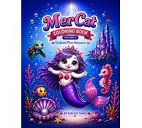 MerCat Adventures: A Magical Coloring Book of MERMAID Adventures