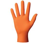 Mercator Orange Ideall Grip Nitrile Gloves (Box of 50)