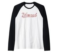 Merced California San Joaquin Vintage Varsity Distressed Raglan Baseball Tee