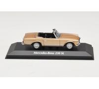 Mercedes 230 SL W113 Gold Metallic Maxichamps 1:43 | 940032230
