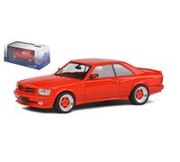 Mercedes 560 SEC AMG Wide Body 1990 Signal Red 1:43 Model 4310902 SOLIDO