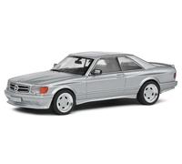 Mercedes 560 Sec Wide Body 1990 Silver 1:43 Model 4310903 Solido