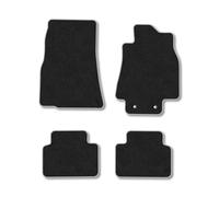 Mercedes A-Class (2005-2012) [W169] Car Mats Accessories Tailored Fit Carpet Floor Mats Non Slip Grey Trim Accessory Compatible Front Rear Set Anti Slip Full Coverage Granulated Backing Clips