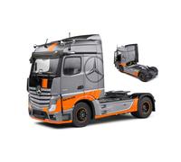 Mercedes Actros Truck 2 Axles Gran Prix Edition 2019 Silver 1:24 Model SOLIDO