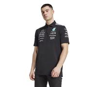 Mercedes adidas Motor Racing Formula 1 Polo Men's 2025 George Russell Black