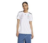 Mercedes adidas Motor Racing Formula 1 T-Shirt Women's 2025 George Russell White