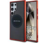 Mercedes AMG Bicolor Transparent Hard Case with MagSafe for Samsung Galaxy S24 Ultra 6.8" Black - AMHMS24L23HBCK