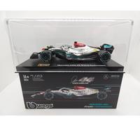 Bburago 1:43 F1 MB W13 E Performance 2022 With Helmet Hamilton