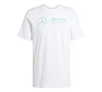 Adidas Mercedes AMG Petronas Formula One Team Mens DNA Graphic T-Shirt Colour: White, Size: Medium