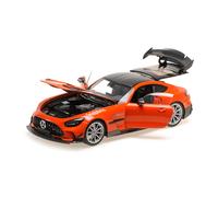 Mercedes-AMG GT Black Series 2021 Orange with Silver Wheels - Diecast Model b...