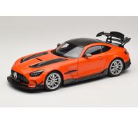 Mercedes-AMG GT Black Series 2021 Orange with Silver Wheels - Diecast Model b...