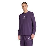 Mercedes AMG Petronas adidas F1 Premium Long Sleeve T-Shirt - Plum