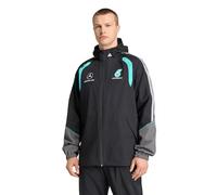 Mercedes AMG Petronas adidas F1 Team Mechanics Rain Jacket - Black