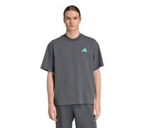 Adidas Mercedes-amg Petronas Formula One Team Premium Sweat Short Sleeve T-shirt Grey S Men