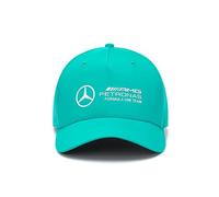 Mercedes AMG Petronas F1 Cap with 3D Team Logo Execution - Ultra Teal - One Size Fits Most