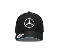 Mercedes AMG Petronas F1 Kids' 2024 George Russell Cap - Black - One Size Fits Most
