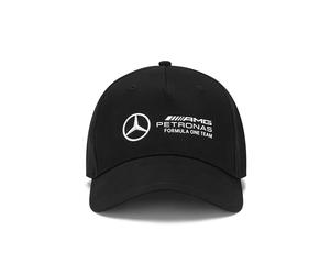 Mercedes AMG Petronas F1 Kids' Cap with 3D Team Logo Execution - Black - One Size Fits Most