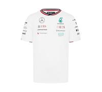 Mercedes AMG Petronas F1 Men's 2024 Team Driver Tshirt - White - Size: XL