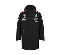 Mercedes AMG Petronas F1 Men's 2024 Team Rain Jacket - Black - Size: S